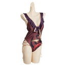 Genshin Impact HuTao Swimsuit Cosplay Costume Original Design Halloween Cosplay Costume - Cossky®