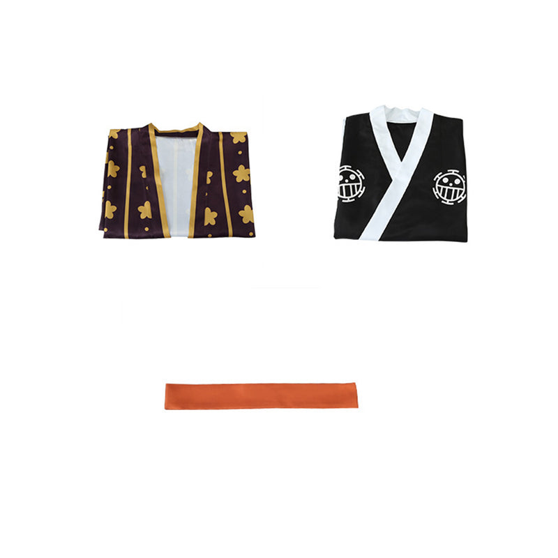 One Piece Trafalgar D. Water Law Cosplay Costume Outfits Halloween Carnival Party Suit