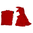 Genshin Impact Pyro Abyss Mage Cosplay Costume Dress Mask Outfits