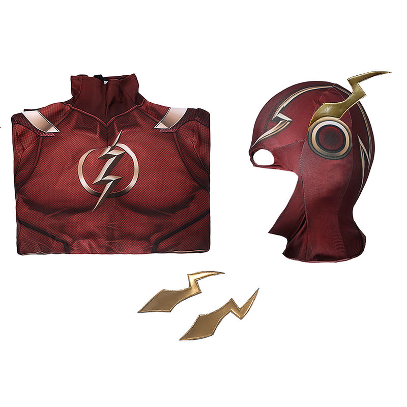 Kids Children The Flash Cosplay Costume Outfits Halloween Carnival Suit Kids Children The Flash Cosplay Costume Outfits Halloween Carnival Suit