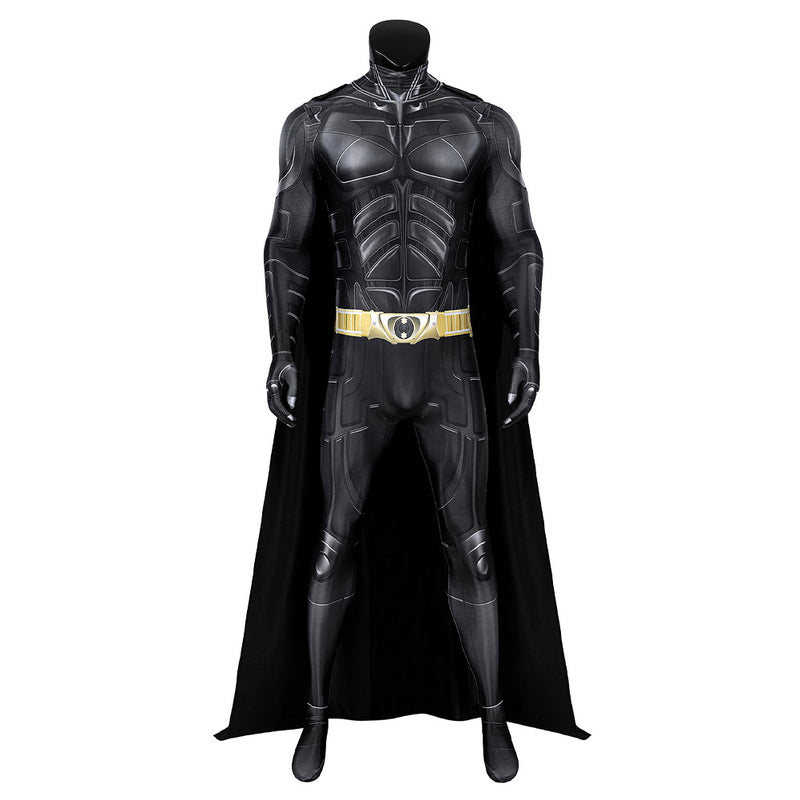 Batman Bruce Wayne Cosplay Costume Jumpsuit Cloak Outfits Halloween Carnival Suit