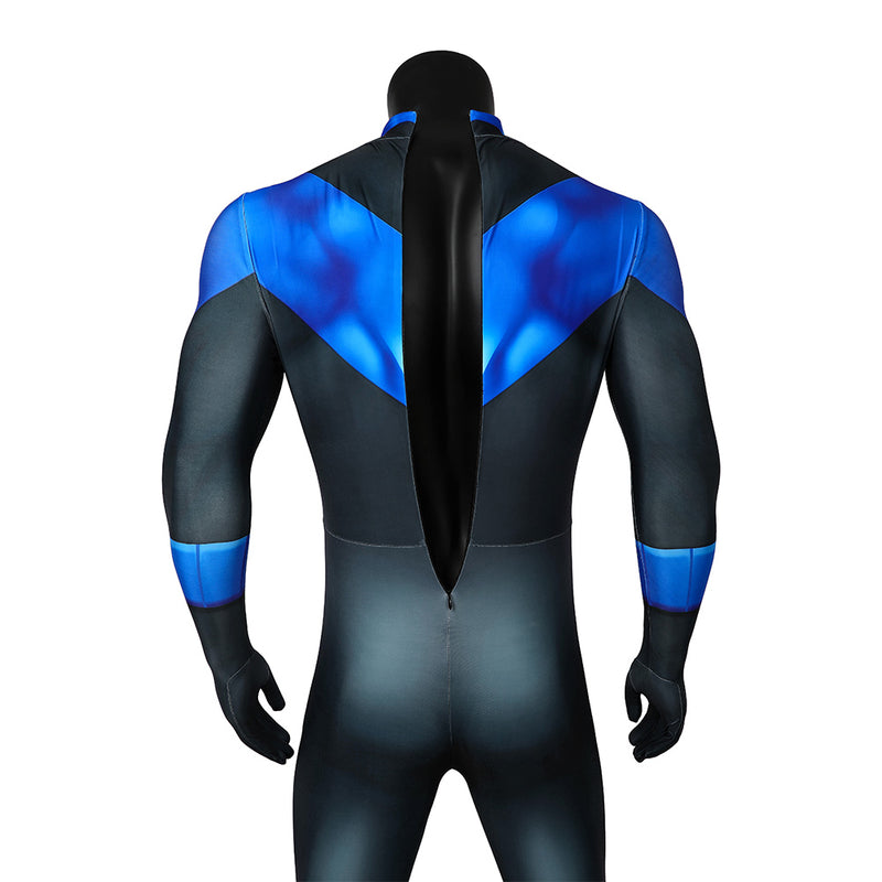 Dick Grayson Nightwing Cosplay Costume Jumpsuit Outfits Halloween Carnival Suit