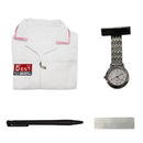 Batman Dark Knight Heath Ledger Joker Nruse Uniform Cosplay Costume