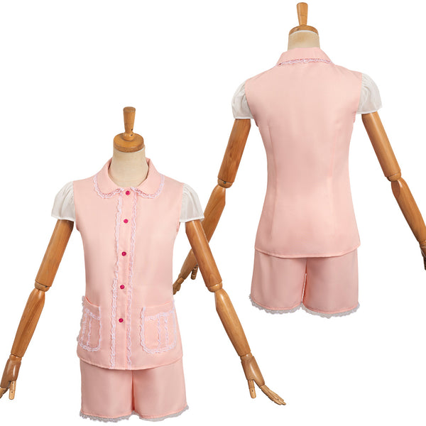 Barbie Movie Sleepwear Two-Pieces Pajamas Outfits Halloween Carnival Cosplay Costume