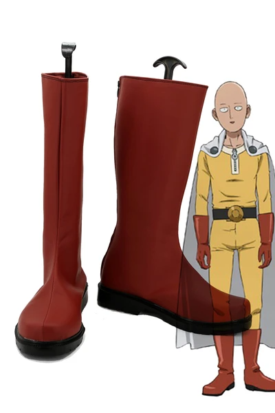 Anime Cosplay Saitama Boots Cosplay Shoes