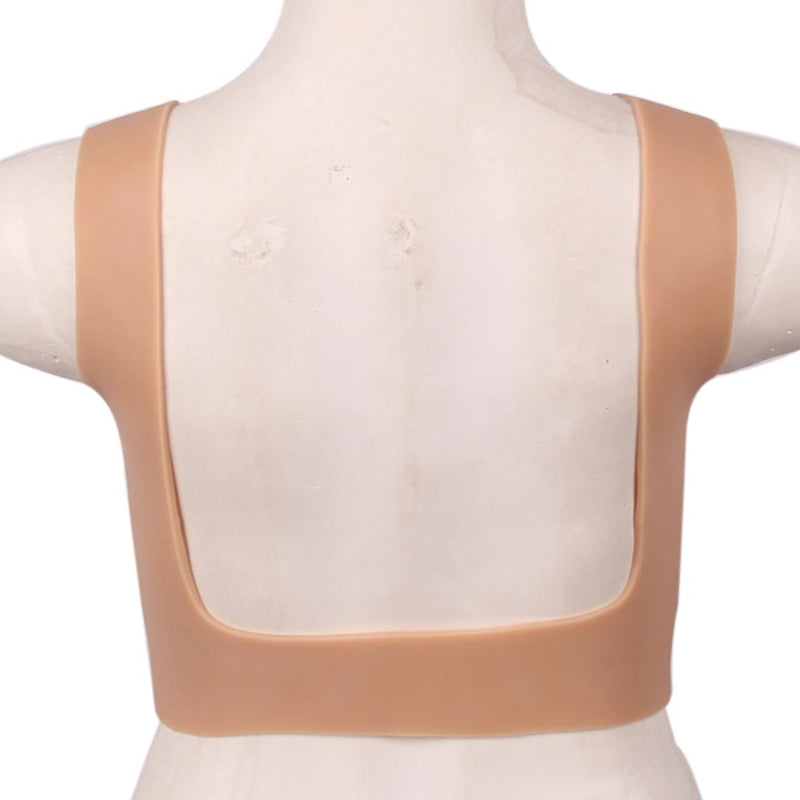 DTBBKSY Silicone Fake Boobs Crossdresser Breastplate For Cosplay