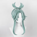 Genshin Impact Madame Ping Cosplay Wig Heat Resistant Synthetic Hair Carnival Halloween Party Props