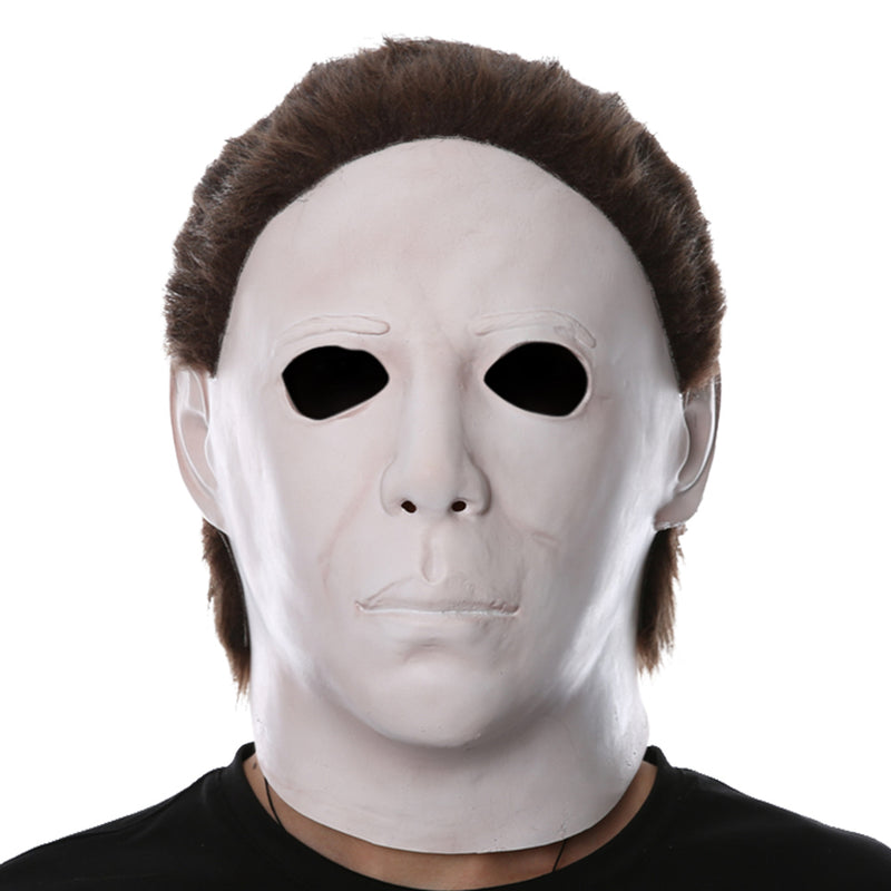 Horror Movie Halloween Michael Myers Scary Helmet Cosplay Accessories