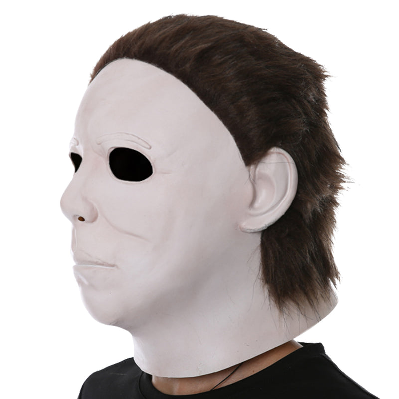 Horror Movie Halloween Michael Myers Scary Helmet Cosplay Accessories