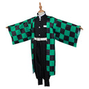 Kamado Tanjirou Kids Children Kimono Cosplay Costume