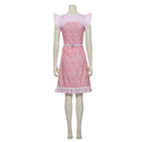 Final Fantasy VII Remake Aerith Gainsborough Pink Dress Halloween Carnival Outfit Cosplay Costume