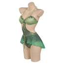 DC Poison Ivy Swimsuits Cosplay Costume Halloween Carnival Party Disguise Suit