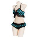 Kamado Tanjirou Swimwear Outfits Halloween Carnival Suit Cosplay Costume