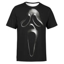 Movie Scream Cosplay T-shirt 3D Print Men Women Casual Short Sleeve Shirt