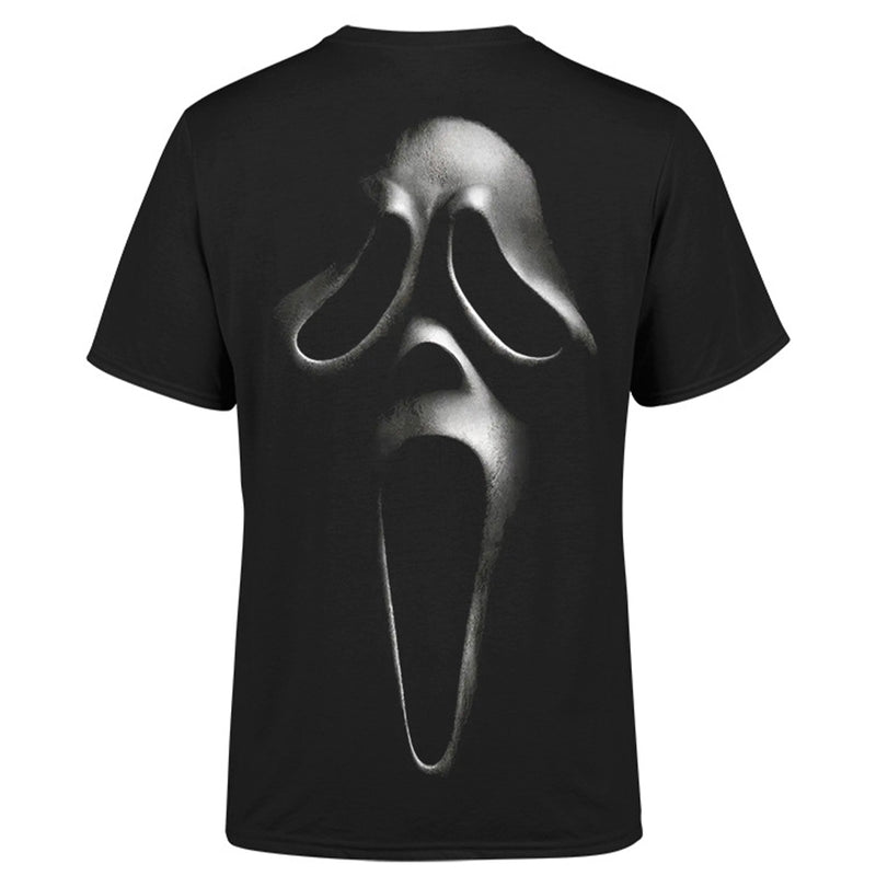 Movie Scream Cosplay T-shirt 3D Print Men Women Casual Short Sleeve Shirt