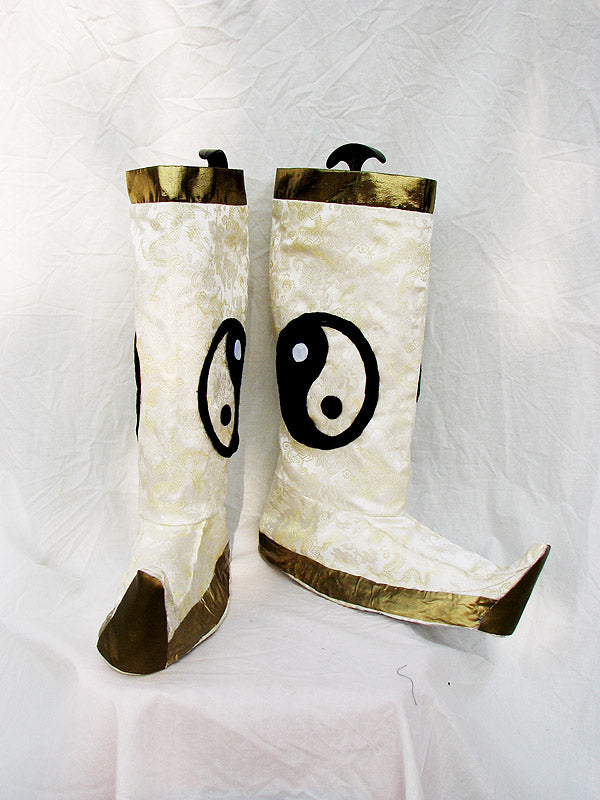 Dynasty Warriors Zhuge Liang Cosplay Boots Custom Made