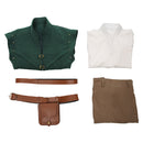 Flynn Rider Prince Vest Shirt Outfits Halloween Carnival Suit Cosplay Costume