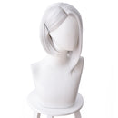 Overwatch Ashe Short Straight Cosplay Wig Silver White