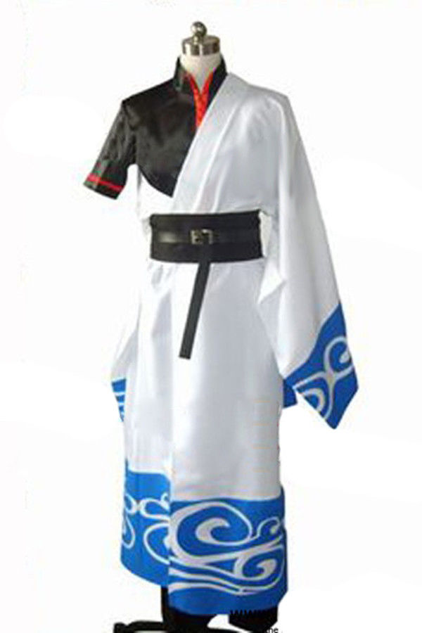 Anime Cosplay Gintoki Sakata Cosplay Costume Kimono