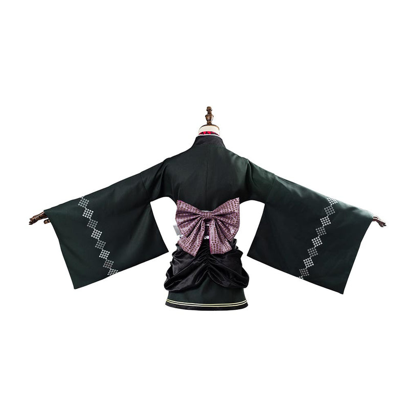 Final Fantasy VII:7 Remake the Honeybee Inn Tifa Lockhart Exotic Kimono Gown Dress Cosplay Costume