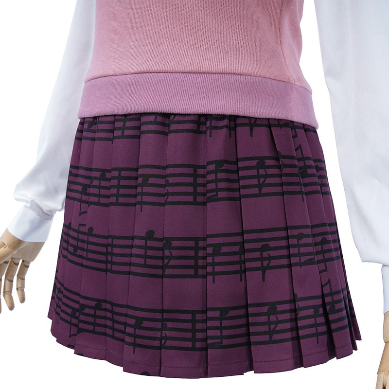 Danganronpa V3: Killing Harmony-Akamatsu Kaede Uniform Skirt Outfits Halloween Carnival Suit Cosplay Costume