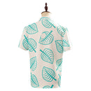 Tom Nook Men White Shirt for Adult Cosplay Costume