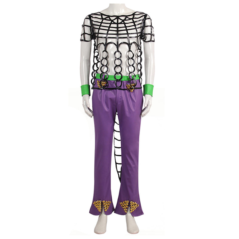 JoJo‘s Bizarre Adventure Diavolo Outfits Halloween Carnival Suit Cosplay Costume