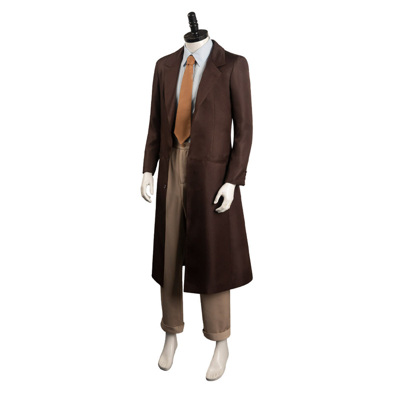 Movie Oppenheimer Brown Outfits Halloween Carnival ​Cosplay Costume 
