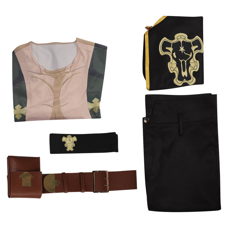 Black Clover: Sword of the Wizard King Asta Cosplay Costume Outfits Halloween Carnival Party Suit