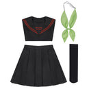 Hinokami Kepputan Kamado Nezuko Uniform Cosplay Costume