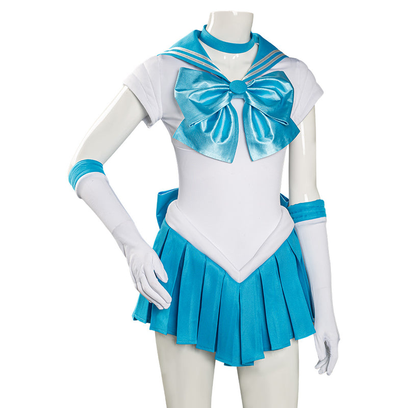 Sailor Moon Mizuno Ami Uniform Dress Outfits Halloween Carnival Suit Cosplay Costume