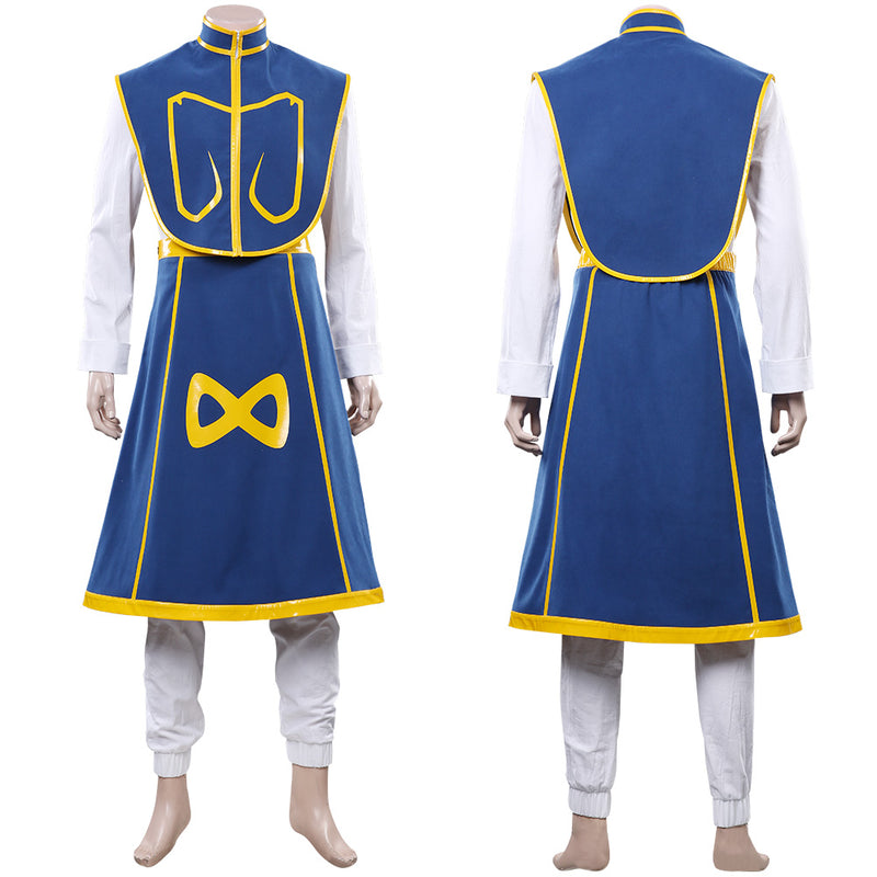 Anime Kurapika Juvenile Top Skirt Outfits Halloween Carnival Costume Cosplay Costume