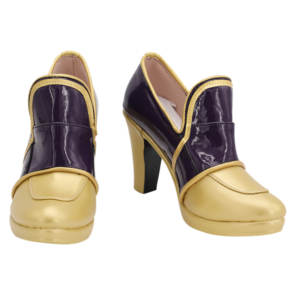 Twisted Wonderland Riddle Rosehearts Boots Halloween Costume Prop Cosp