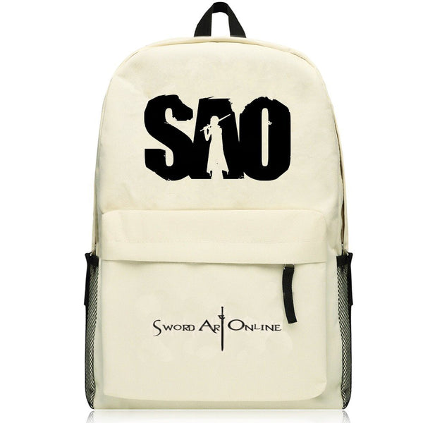 SAO Kirito Cream Colored Backpack Bag