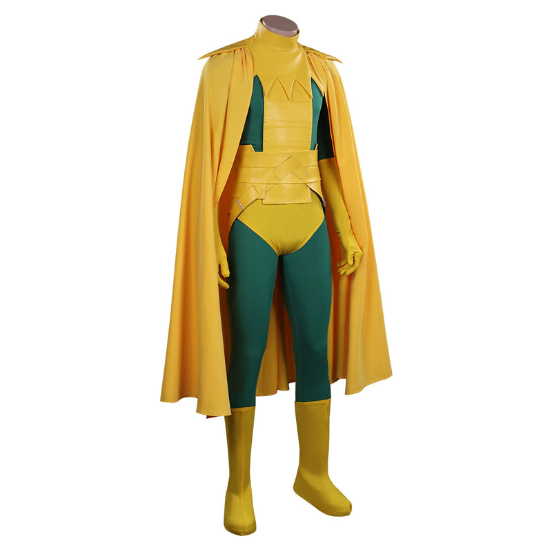 Loki Season 1 Loki King Outfits Halloween Carnival Suit Cosplay Costume