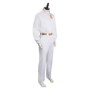 Movie Barbie Ken White Men Outfits Halloween Carnival Cosplay Costume