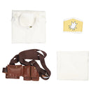 Army White Uniform Outfits Halloween Carnival Suit Cosplay Costume