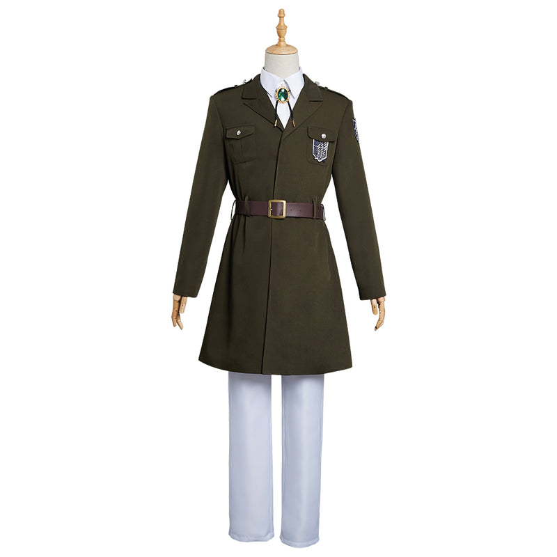 The Final Season Survey Corps Uniform Cosplay Costume Outfits Halloween Carnival Suit