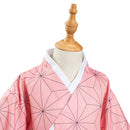 Kamado Nezuko Kids Children Kimono Coat Cosplay Costume