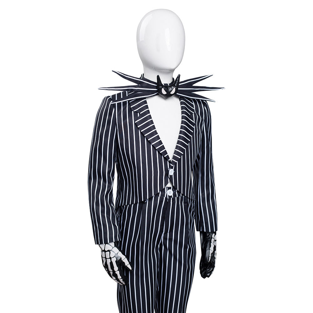 The Nightmare Before Christmas Jack Skellington Cosplay Costume for Ki