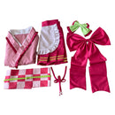 Tsuyuri Kanawo Lolita Maid Outfits Apron Dress Cosplay Costume