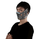 Mortal Kombat Sub-Zero Mask Masquerade Halloween Party Costume Props Cosplay Latex Masks Helmet
