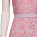 Final Fantasy VII Remake Aerith Gainsborough Pink Dress Halloween Carnival Outfit Cosplay Costume