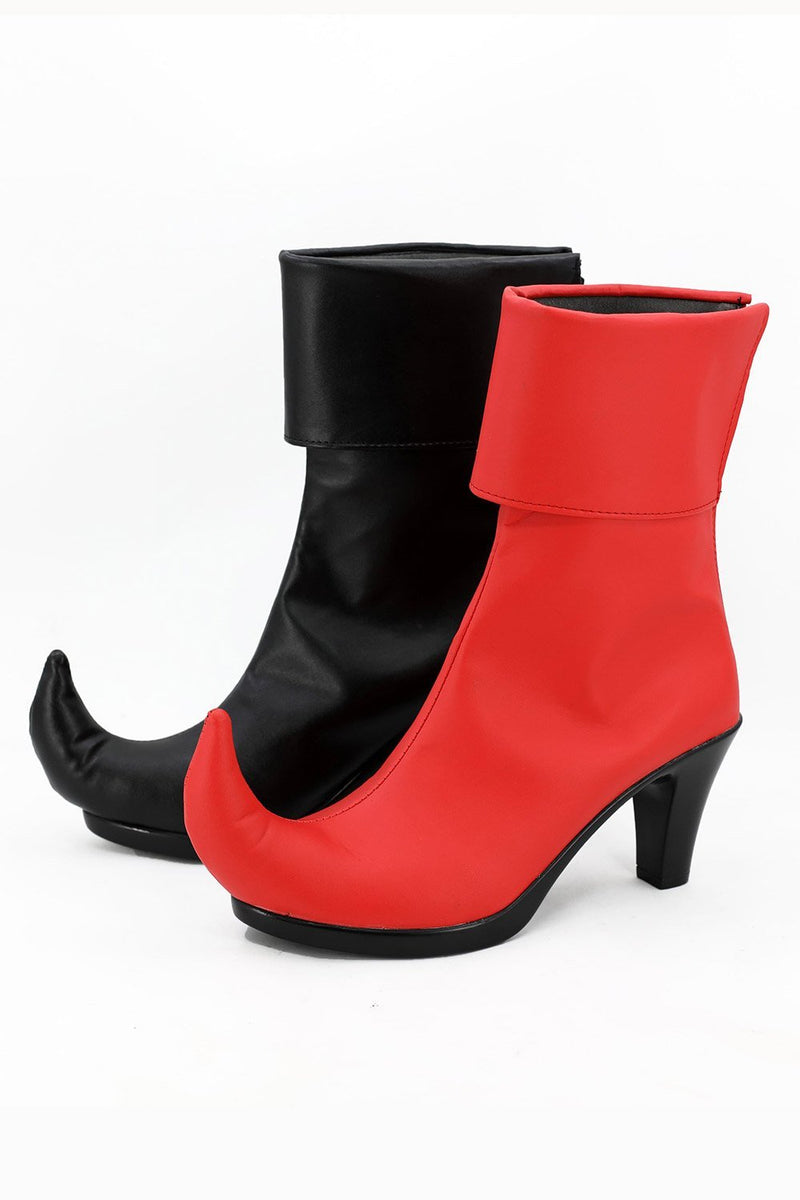DC Comics Suicide Squad Harley Quinn Boots Cosplay Shoes