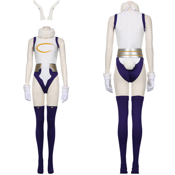 My hero Academic Rabbit Jumpsuit Bunny Girl Cosplay Bodysuit Rompers Suit Miruko‘s Sexy Jumpsuit Cosplay Costume