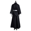 Men Black Japanese Kimono Outfits Halloween Carnival Suit Cosplay Costume