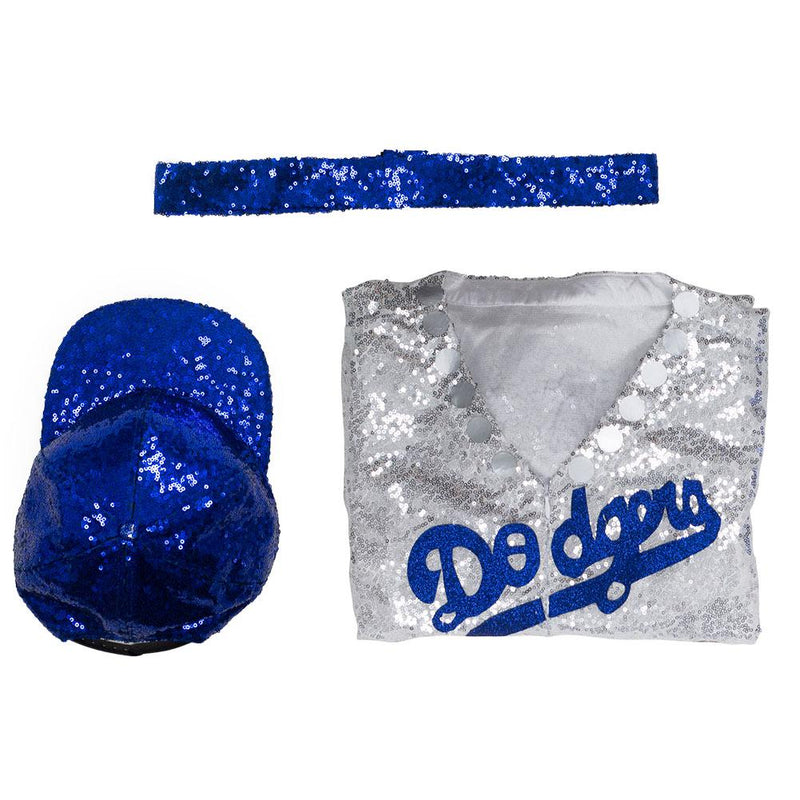 New Elton John Dodgers Hoodie Baseball Team Uniform Cosplay