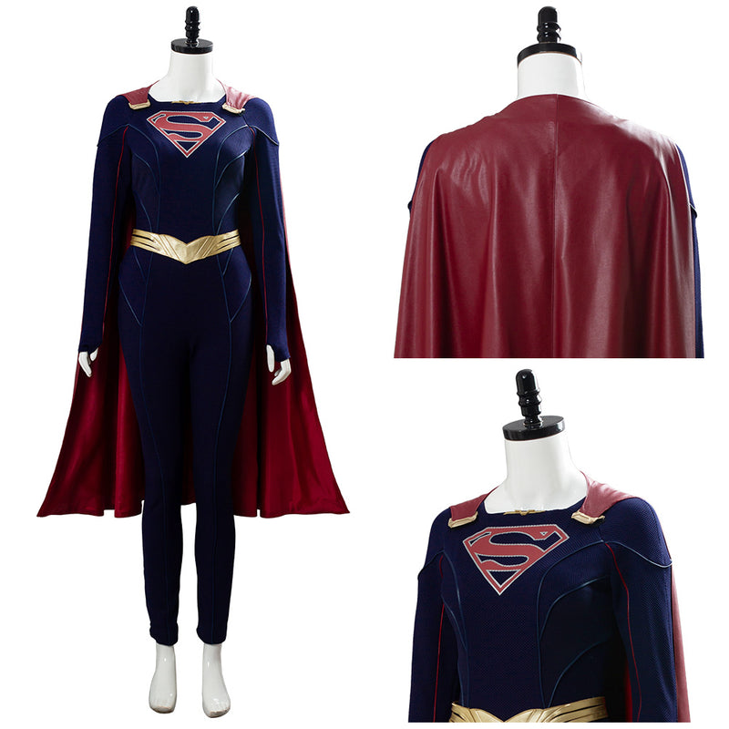 Supergirl Season 5 Kara Danvers Jumpsuit Halloween Carnival Suit Cosplay Costume