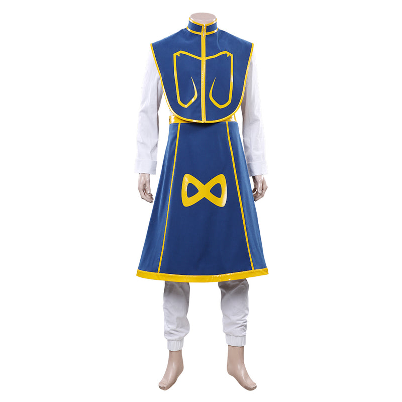 Anime Kurapika Juvenile Top Skirt Outfits Halloween Carnival Costume Cosplay Costume