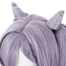 Genshin Impact Keqing Heat Resistant Synthetic Hair Carnival Halloween Party Props Cosplay Wig